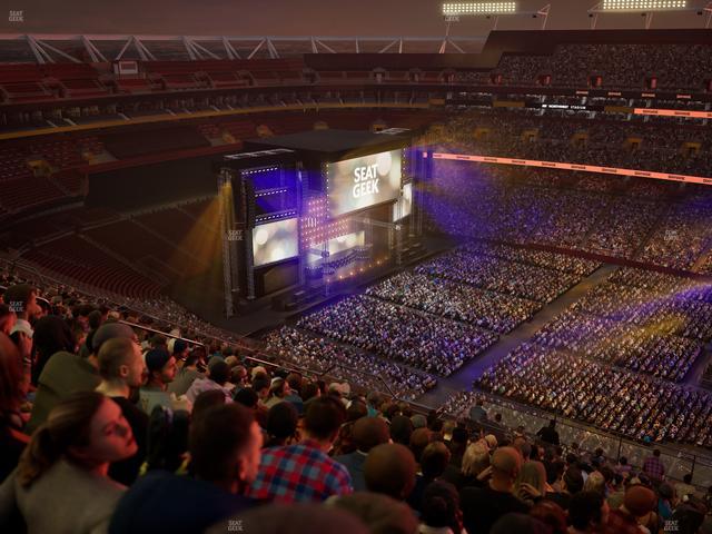 Northwest Stadium - Section 452 Seat View