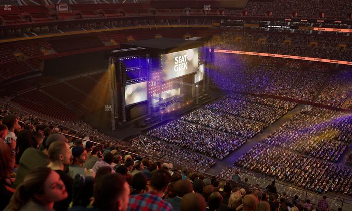 Northwest Stadium - Section 452 Seat View