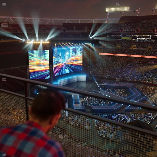 Northwest Stadium - Section 452 Seat View