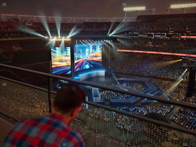 Northwest Stadium - Section 452 Seat View