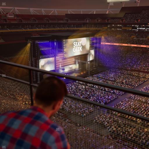 Northwest Stadium - Section 452 Seat View