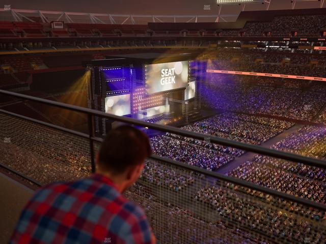 Northwest Stadium - Section 452 Seat View