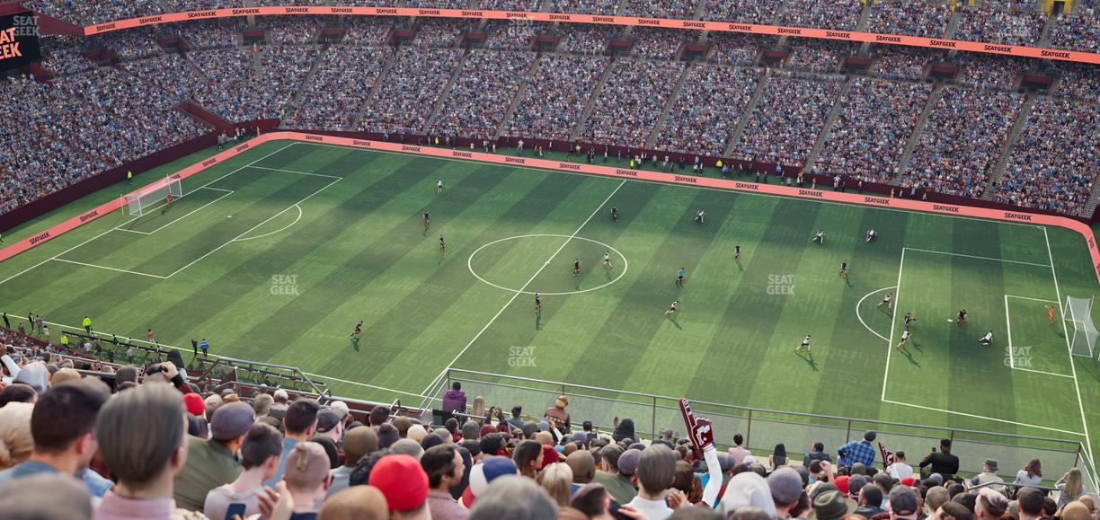 Northwest Stadium - Section 452 Seat View