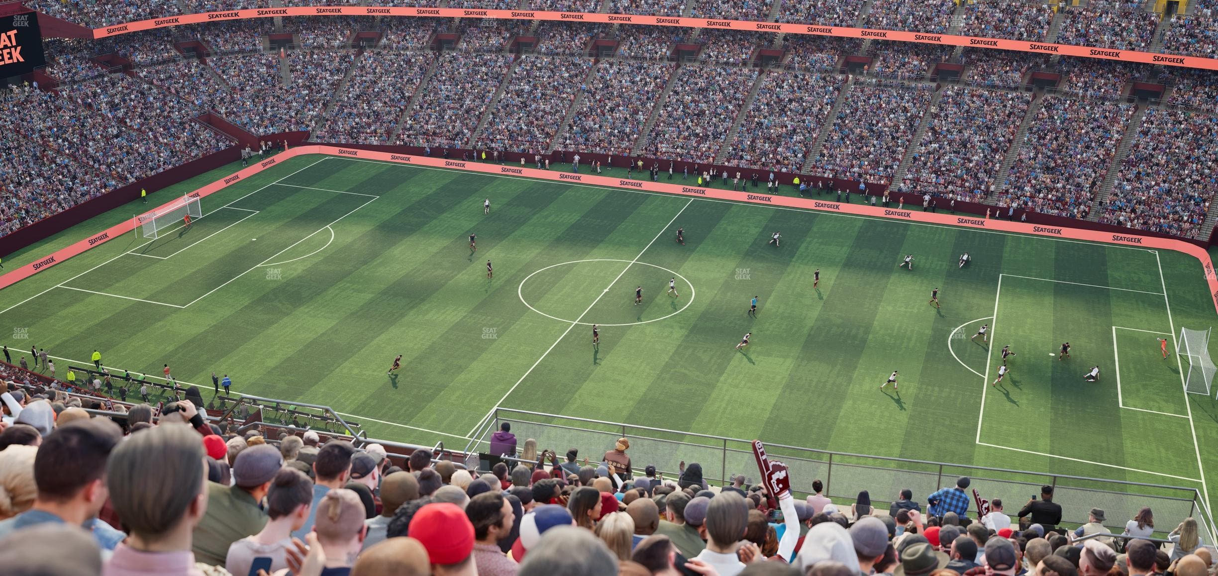 Northwest Stadium - Section 452 Seat View