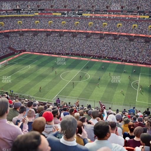 Northwest Stadium - Section 452 Seat View