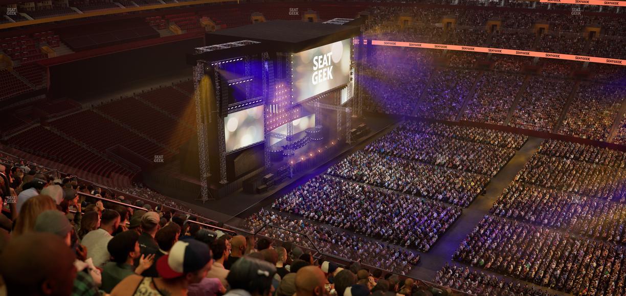 Northwest Stadium - Section 453 Seat View