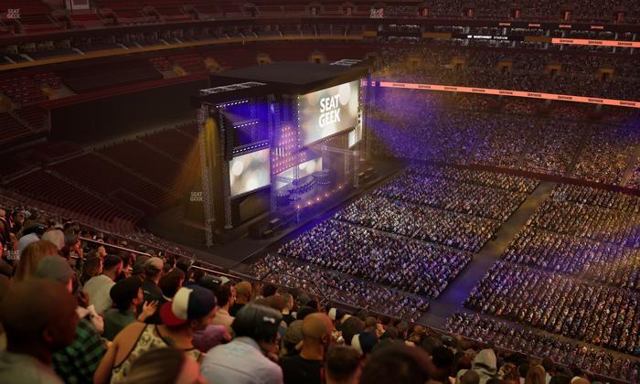 Northwest Stadium - Section 453 Seat View