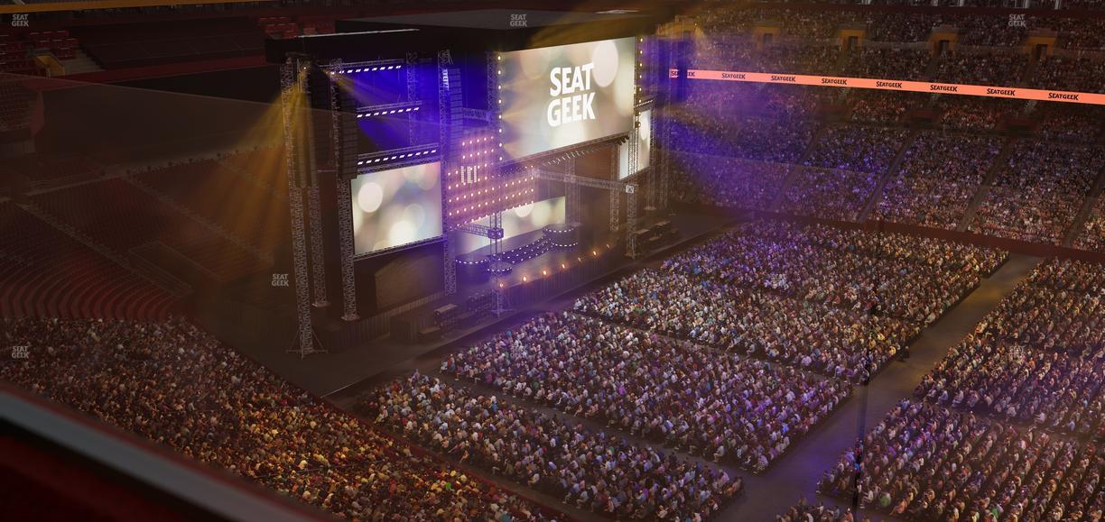 Northwest Stadium - Section 453 Seat View