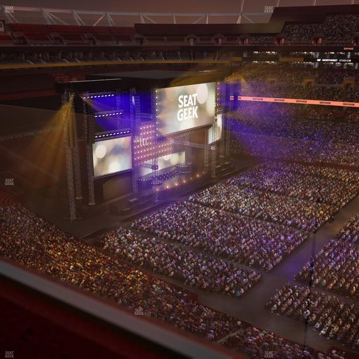 Northwest Stadium - Section 453 Seat View