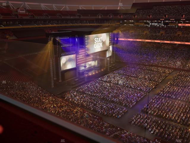 Northwest Stadium - Section 453 Seat View