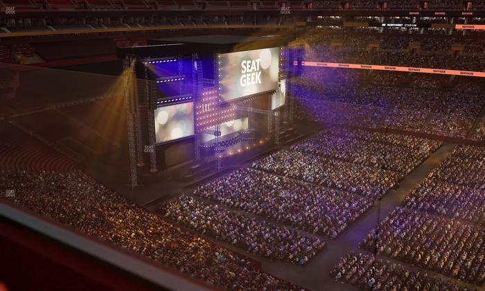 Northwest Stadium - Section 453 Seat View