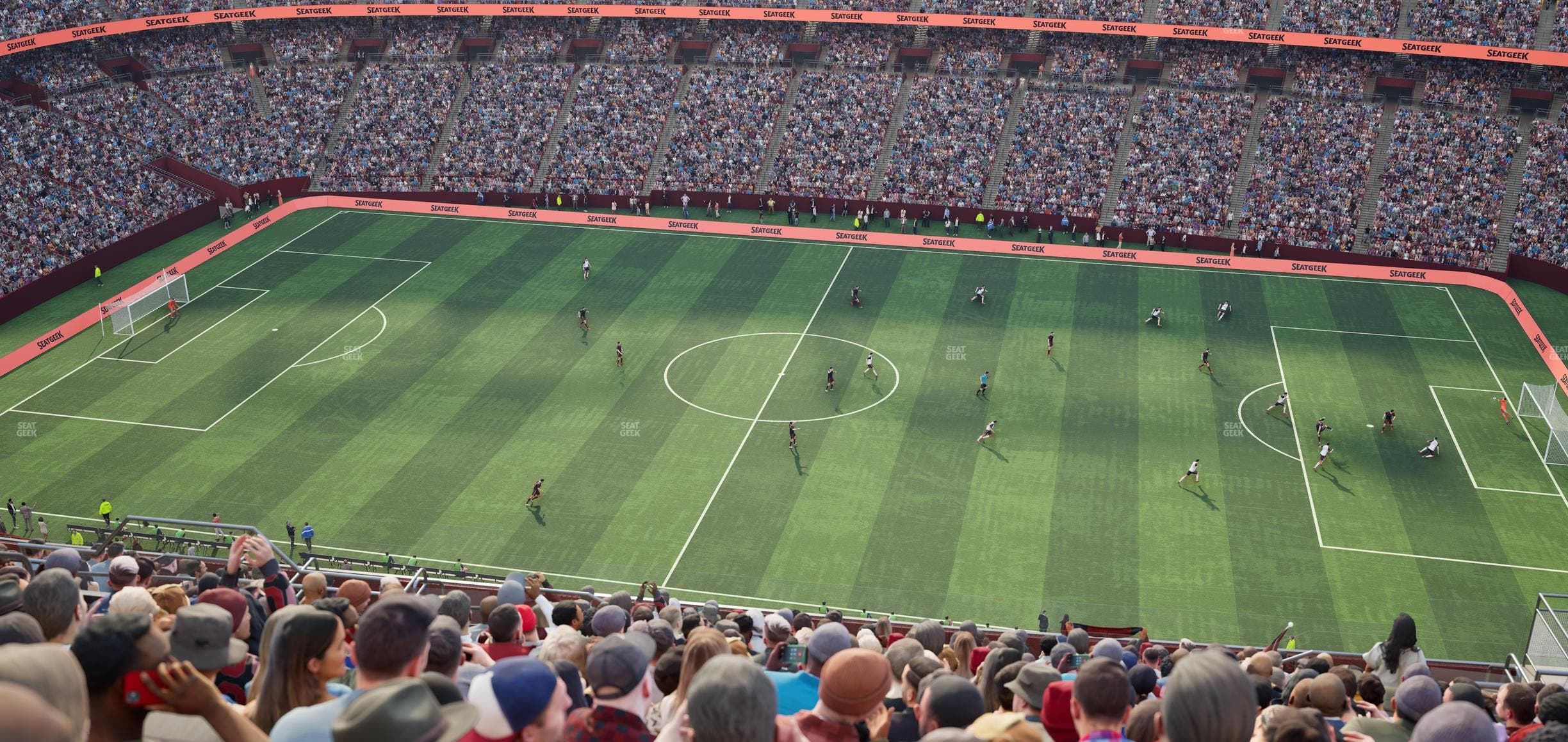 Northwest Stadium - Section 453 Seat View