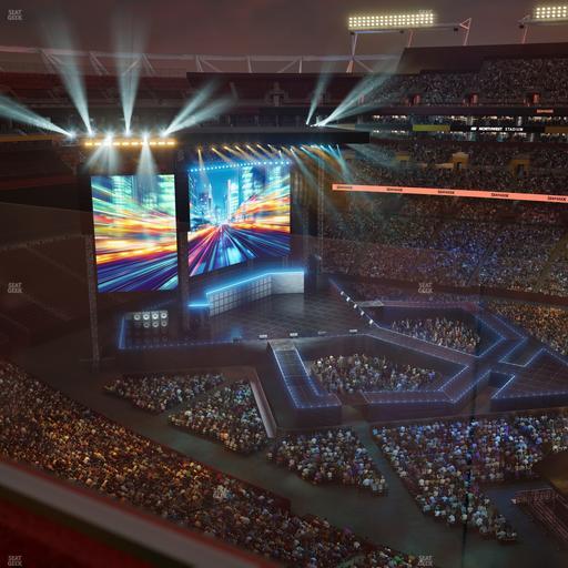 Northwest Stadium - Section 453 Seat View