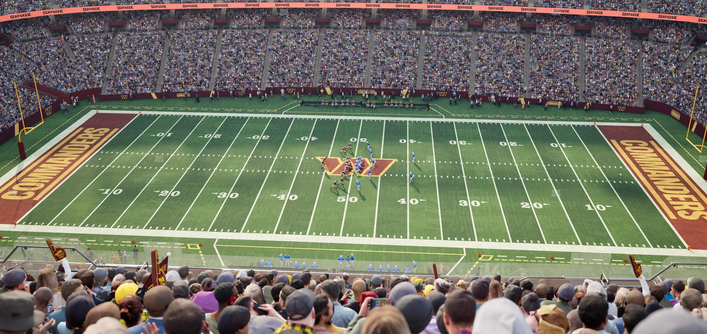 Northwest Stadium - Section 454 Seat View