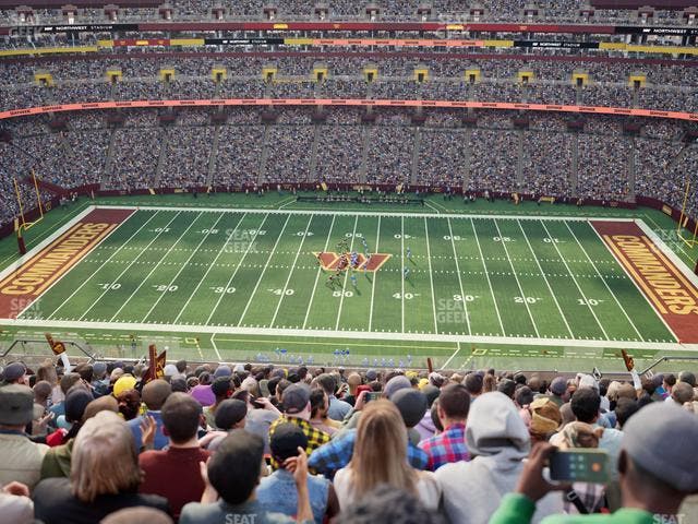 Northwest Stadium - Section 454 Seat View