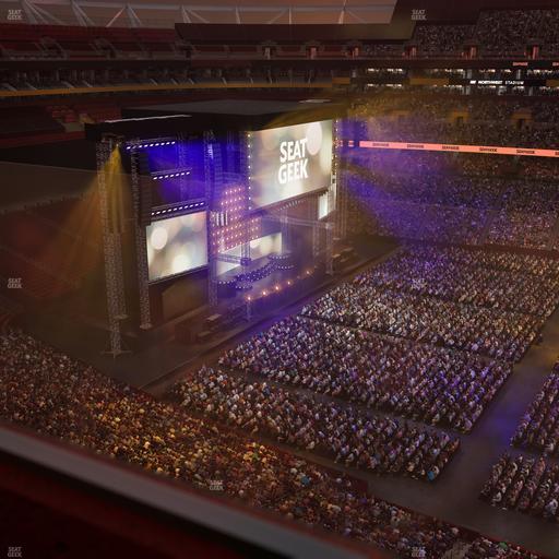 Northwest Stadium - Section 454 Seat View