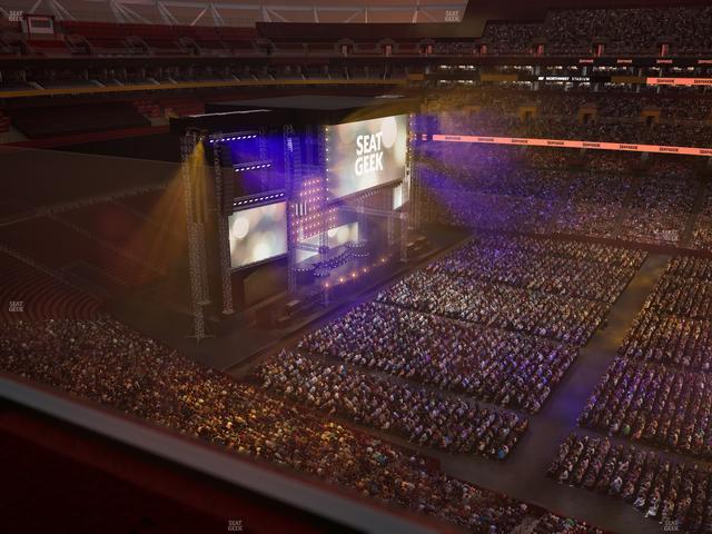 Northwest Stadium - Section 454 Seat View