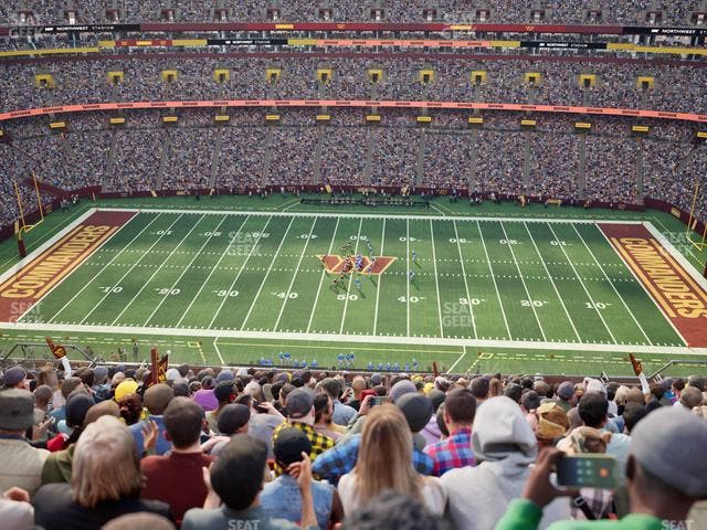 Northwest Stadium - Section 454 Seat View