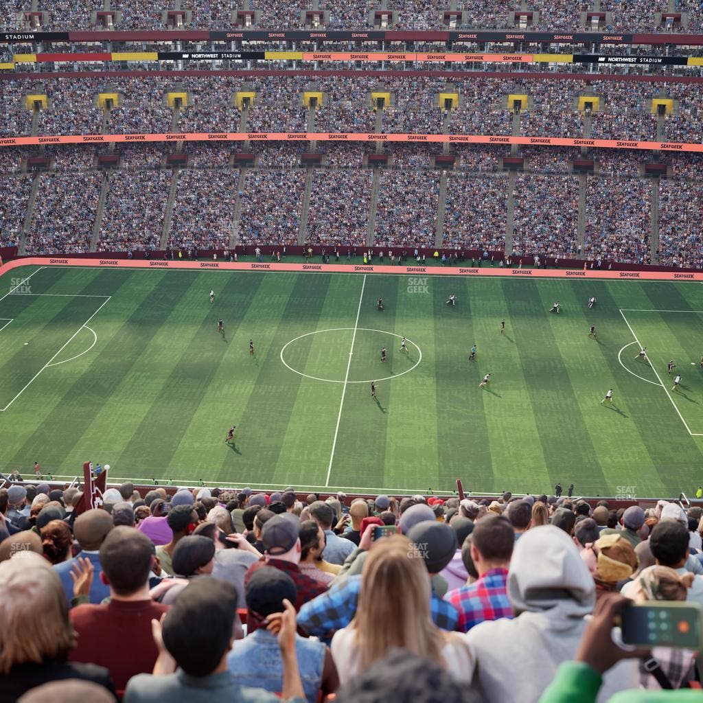 Northwest Stadium - Section 454 Seat View