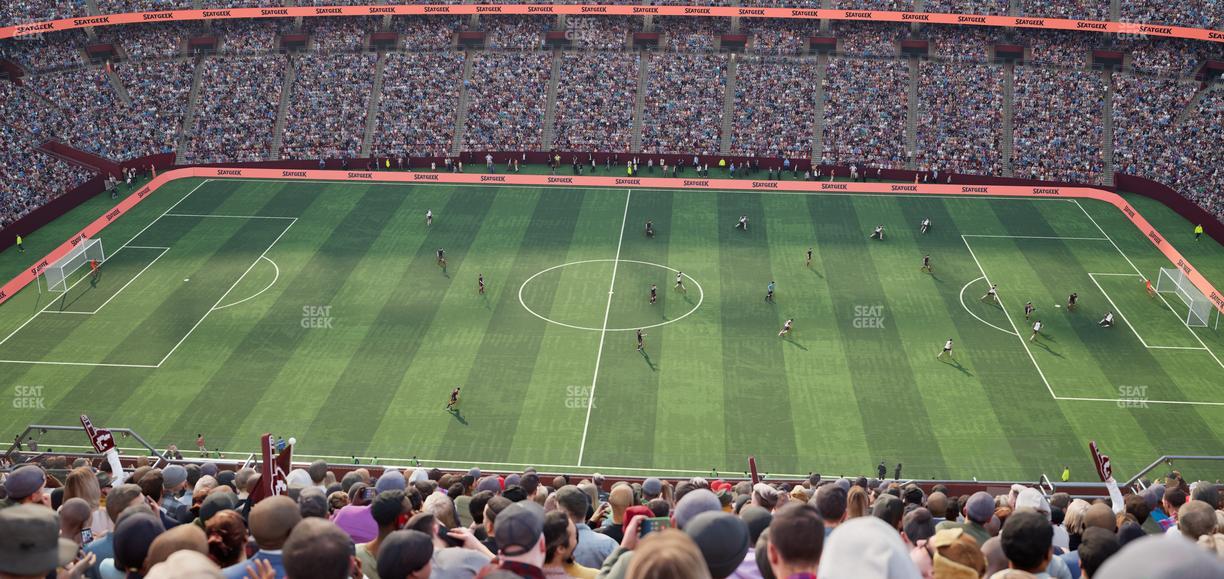 Northwest Stadium - Section 454 Seat View