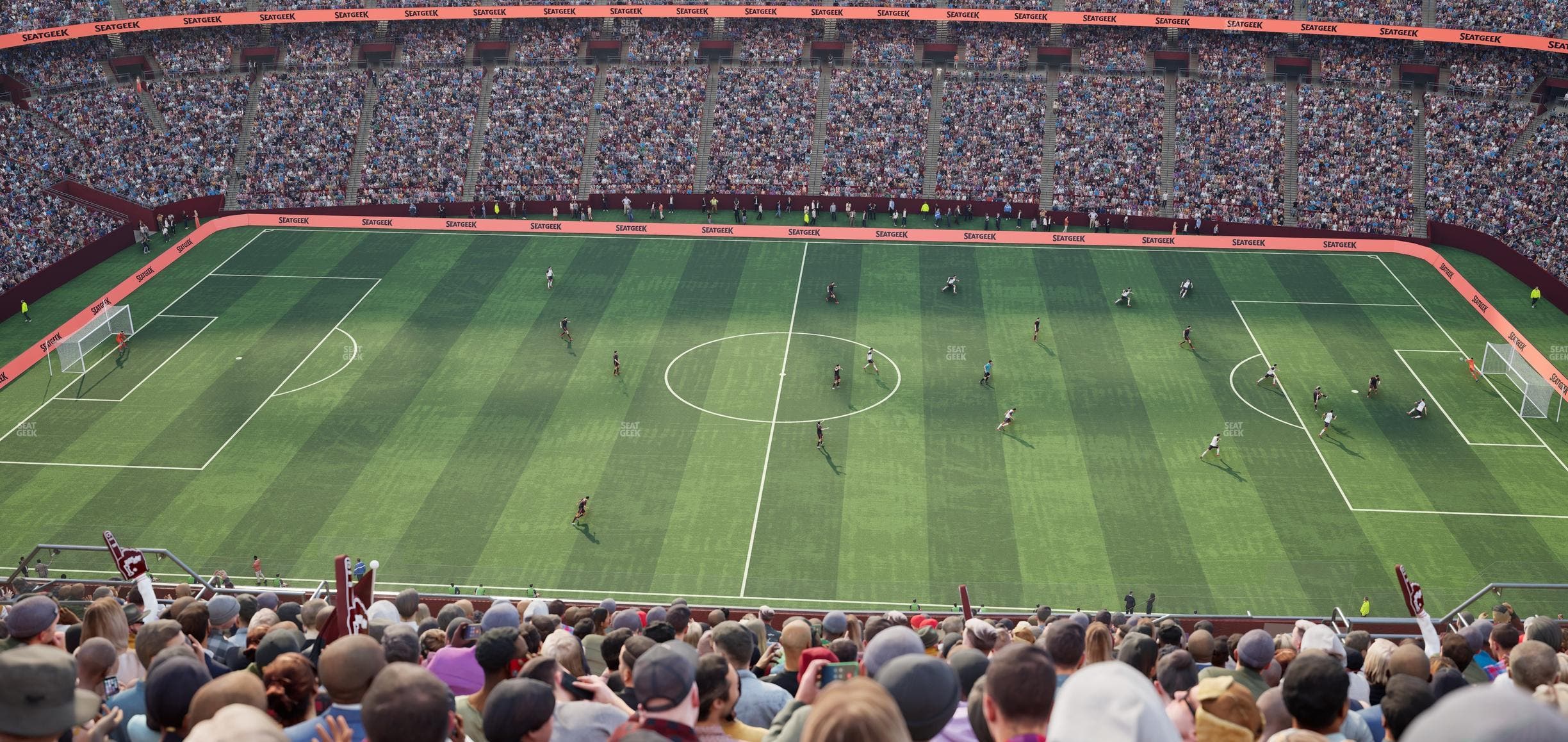 Northwest Stadium - Section 454 Seat View