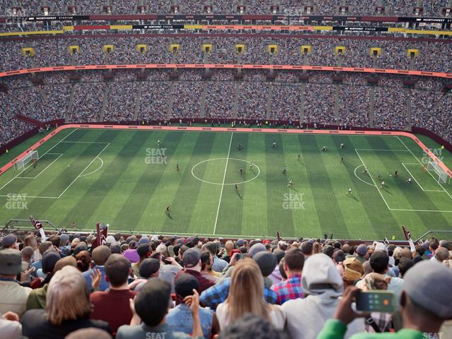 Northwest Stadium - Section 454 Seat View Northwest Stadium - Section 454 Seat View