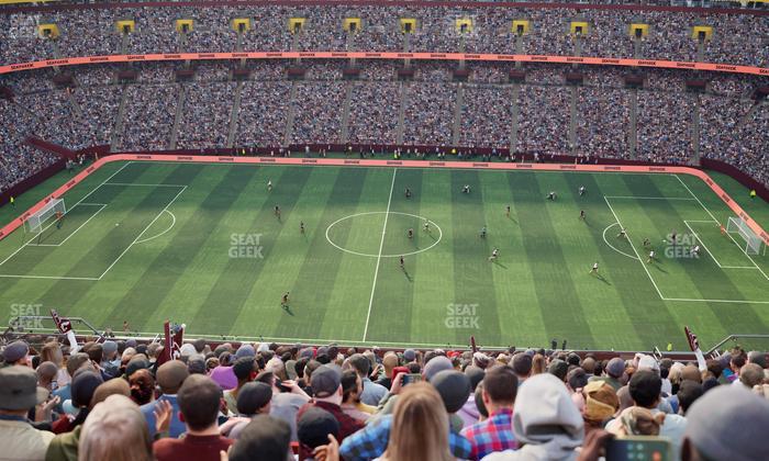 Northwest Stadium - Section 454 Seat View