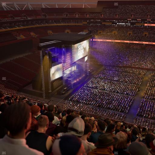 Northwest Stadium - Section 454 Seat View