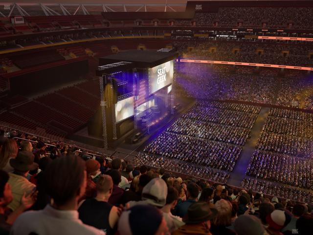 Northwest Stadium - Section 454 Seat View