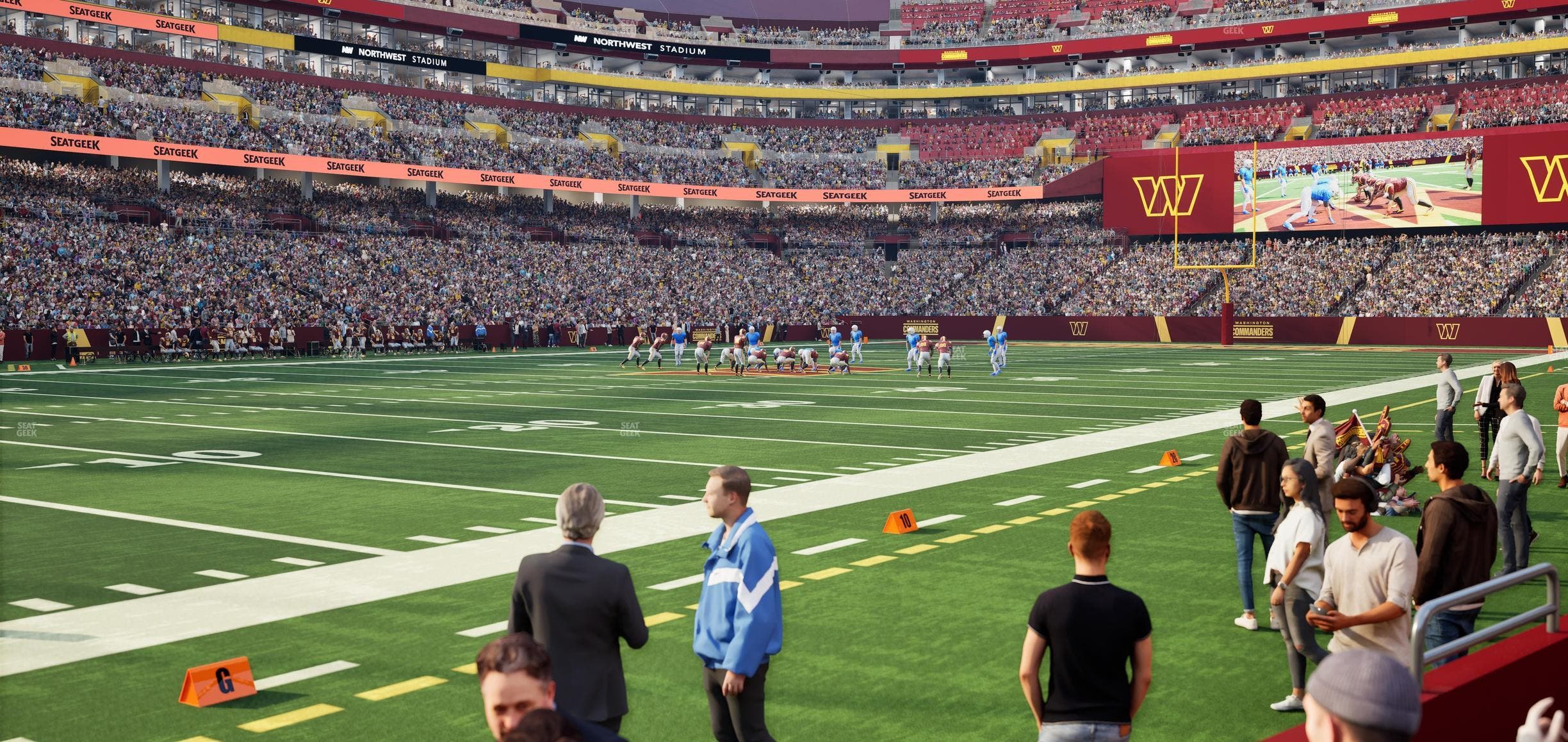 Northwest Stadium - Section 5 Seat View