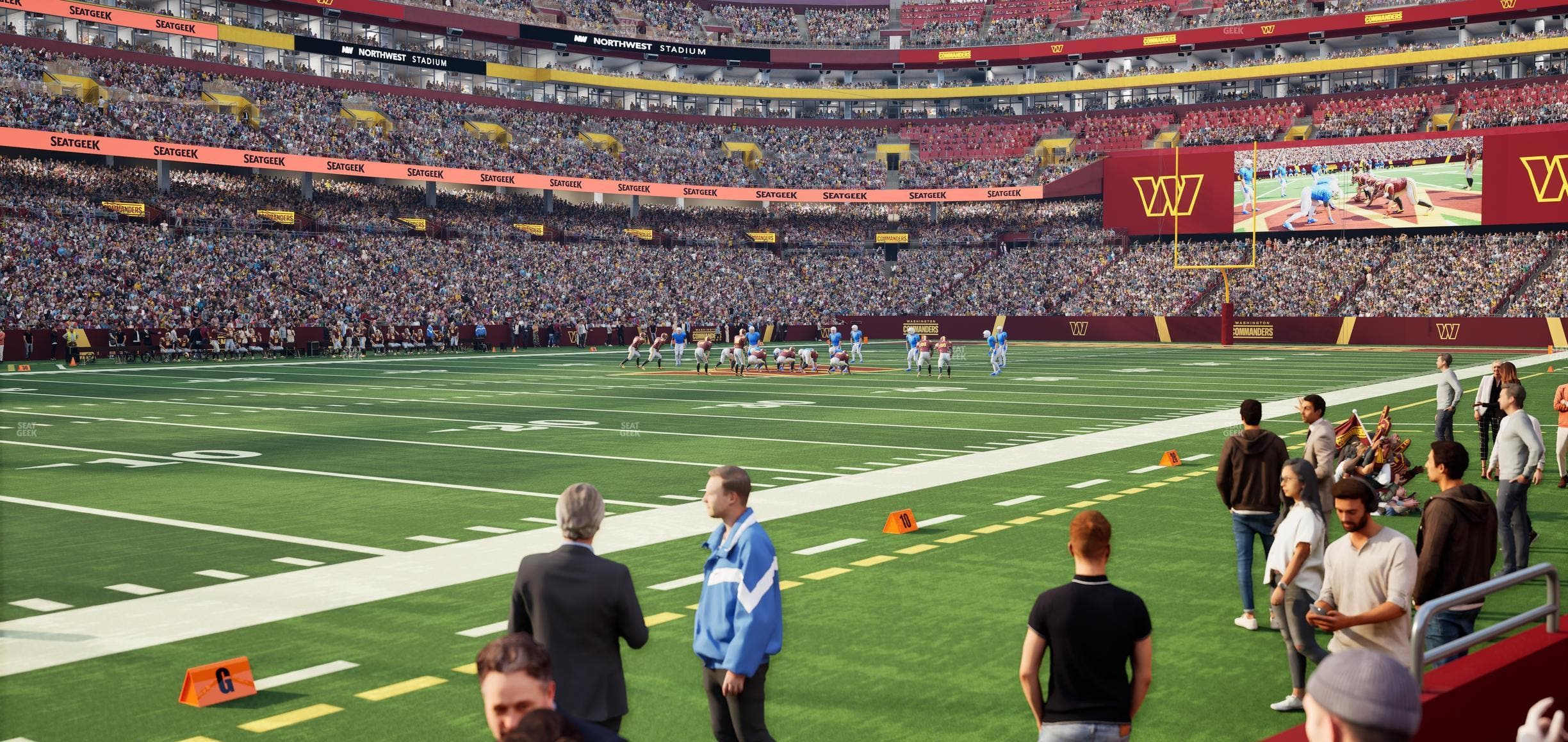 Northwest Stadium - Section 5 Seat View
