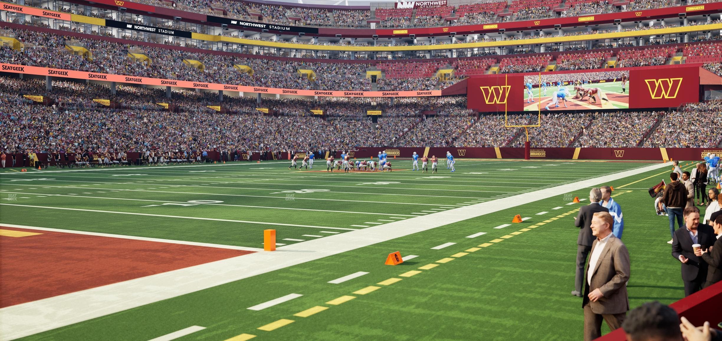 Northwest Stadium - Section 6 Seat View