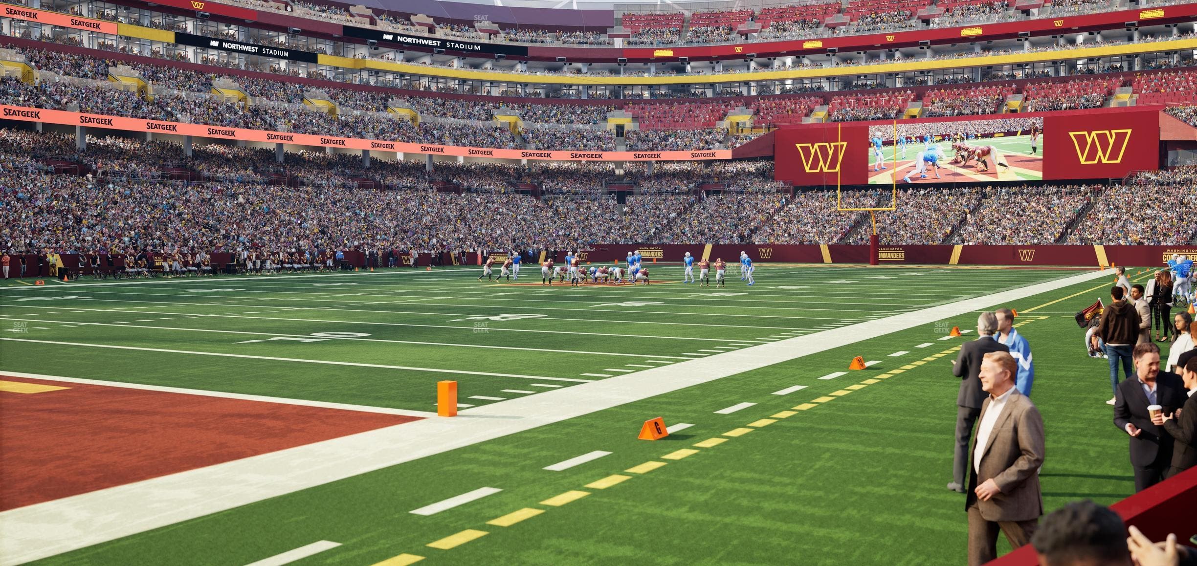 Northwest Stadium - Section 6 Seat View