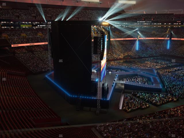 Northwest Stadium - Section Balcony 319 Seat View