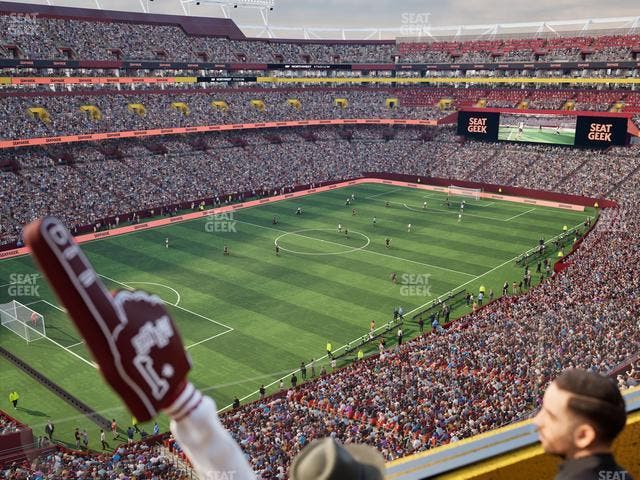 Northwest Stadium - Section Balcony 319 Seat View