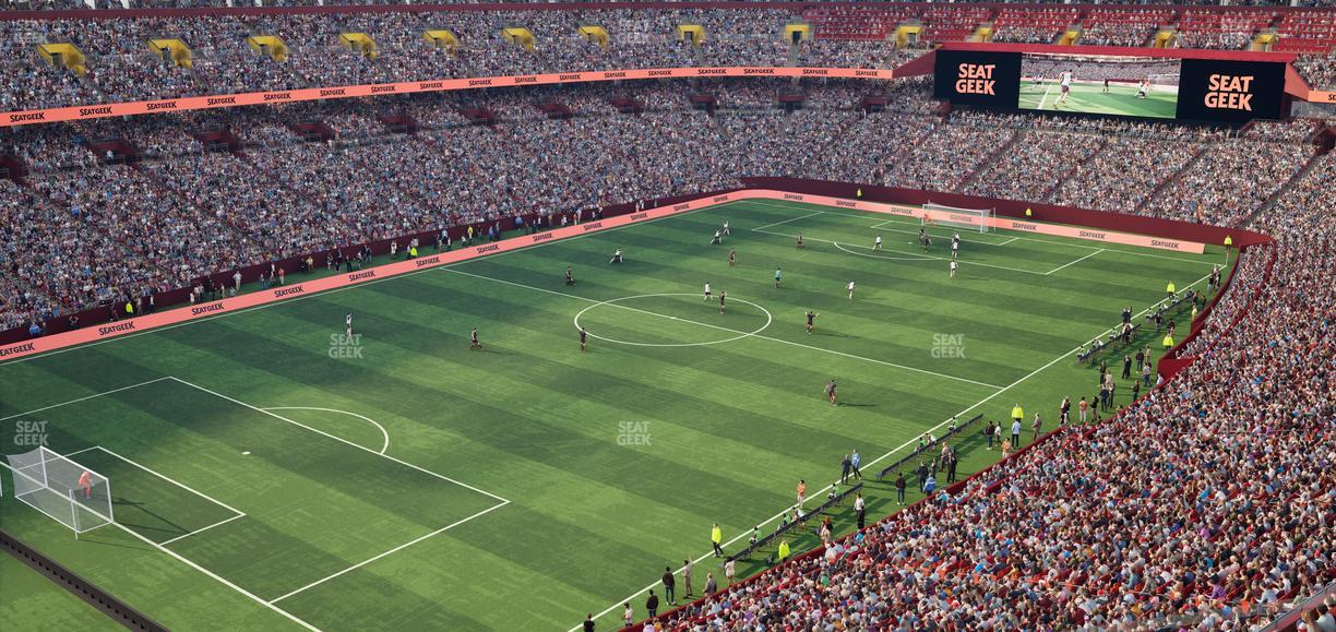 Northwest Stadium - Section Balcony 320 Seat View