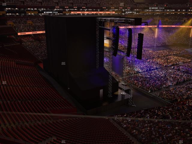 Northwest Stadium - Section Balcony 320 Seat View Northwest Stadium - Section Balcony 320 Seat View