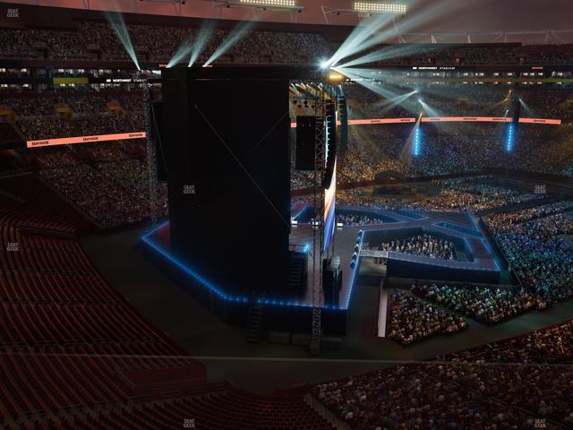 Northwest Stadium - Section Balcony 320 Seat View