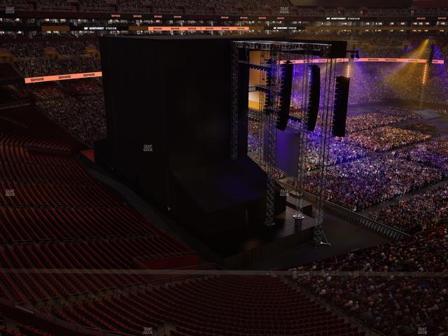 Northwest Stadium - Section Balcony 321 Seat View