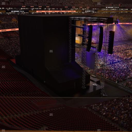 Northwest Stadium - Section Balcony 321 Seat View