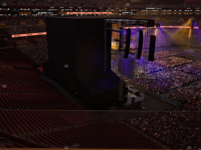 Northwest Stadium - Section Balcony 321 Seat View Northwest Stadium - Section Balcony 321 Seat View