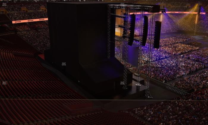 Northwest Stadium - Section Balcony 321 Seat View