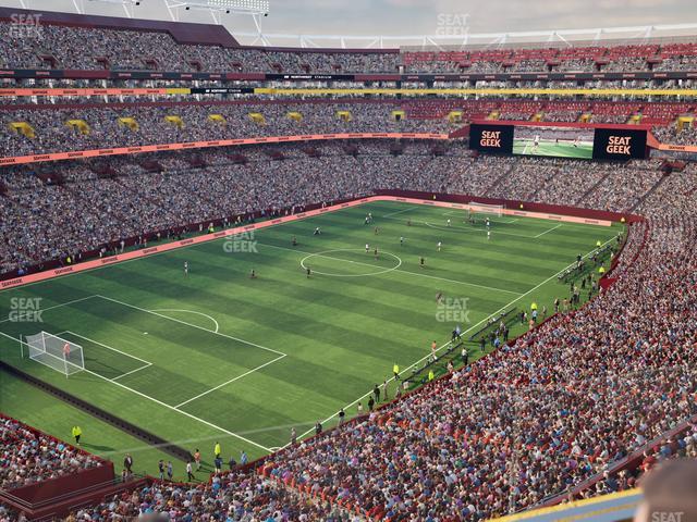 Northwest Stadium - Section Balcony 321 Seat View Northwest Stadium - Section Balcony 321 Seat View