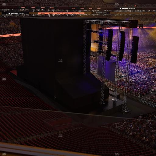 Northwest Stadium - Section Balcony 322 Seat View