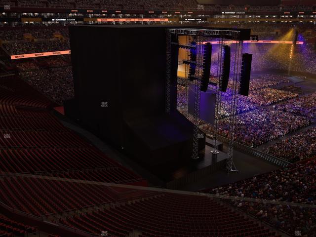 Northwest Stadium - Section Balcony 322 Seat View