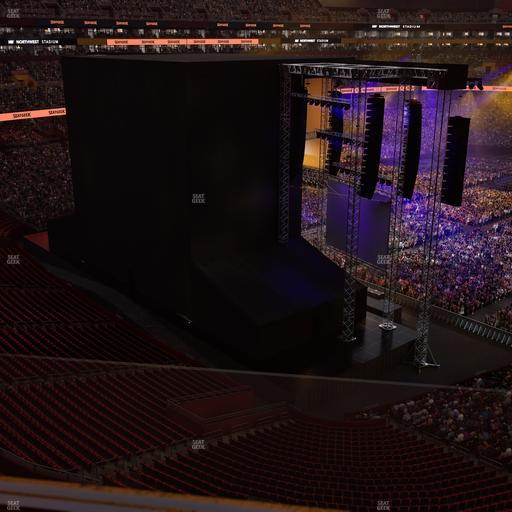 Northwest Stadium - Section Balcony 323 Seat View