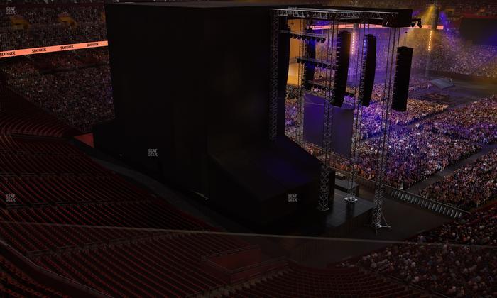 Northwest Stadium - Section Balcony 324 Seat View