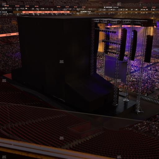 Northwest Stadium - Section Balcony 325 Seat View