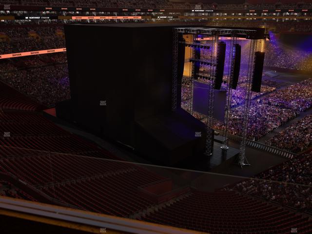 Northwest Stadium - Section Balcony 325 Seat View Northwest Stadium - Section Balcony 325 Seat View