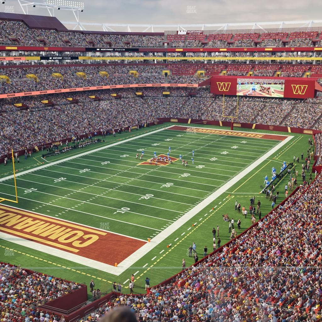 Northwest Stadium - Section Balcony 325 Seat View